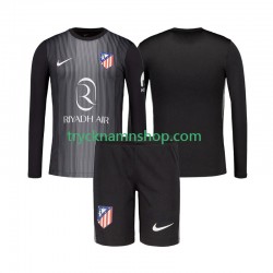 Atlético Madrid Målvakt 2025-2026 Tröja 2:a Matchställ Barn Långärmad
