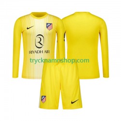 Atlético Madrid Målvakt 2025-2026 Tröja 1:a Matchställ Barn Långärmad