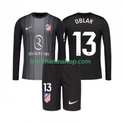Atlético Madrid Målvakt Jan Oblak 13 2025-2026 Tröja 2:a Matchställ Barn Långärmad