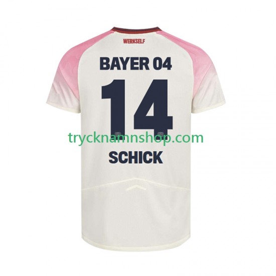 Bayer 04 Leverkusen Patrik Schick 14 2025-2026 Tröja 2:a Matchställ Män Kortärmad