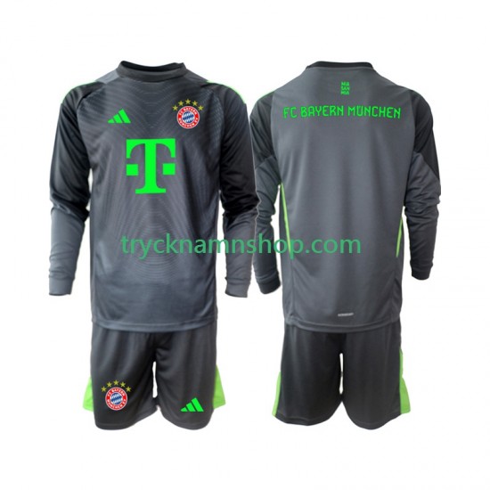 FC Bayern München Målvakt 2025-2026 Tröja 2:a Matchställ Barn Långärmad