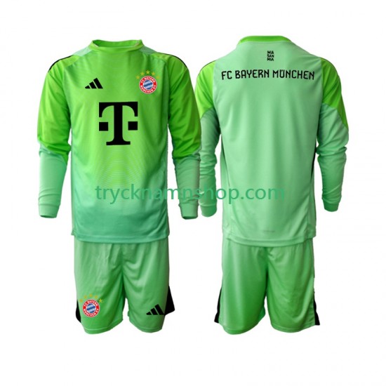 FC Bayern München Målvakt 2025-2026 Tröja 1:a Matchställ Barn Långärmad