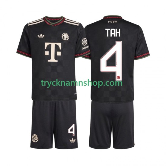 FC Bayern München Jonathan Tah 4 2025-2026 Tröja 3:e Matchställ Barn Kortärmad