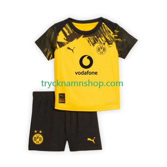 Borussia Dortmund 2025-2026 Tröja 1:a Matchställ Barn Kortärmad
