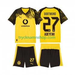 Borussia Dortmund Karim Adeyemi 27 2025-2026 Tröja 1:a Matchställ Barn Kortärmad