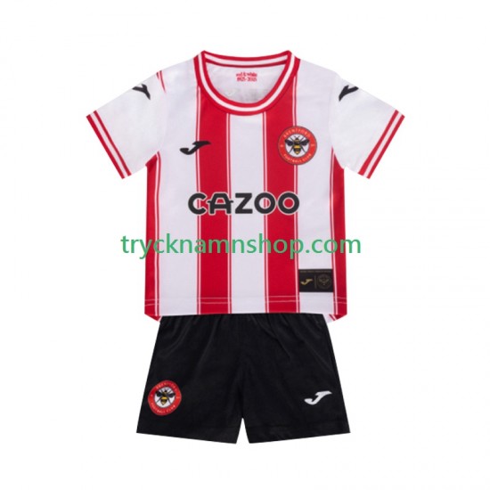 Brentford 2025-2026 Tröja 1:a Matchställ Barn Kortärmad