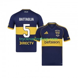 CA Boca Juniors Rodrigo Battaglia 5 2025-2026 Tröja 1:a Matchställ Män Kortärmad