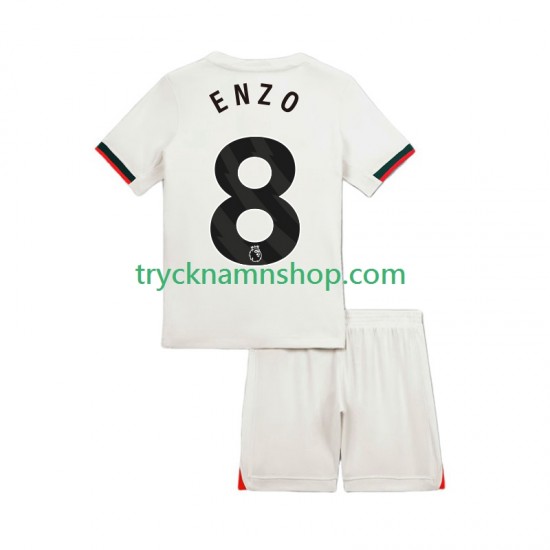 Chelsea Enzo Fernandez 8 2025-2026 Tröja 2:a Matchställ Barn Kortärmad