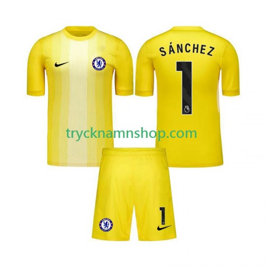 Chelsea Målvakt Robert Sanchez 1 2025-2026 Tröja 3:e Matchställ Barn Kortärmad