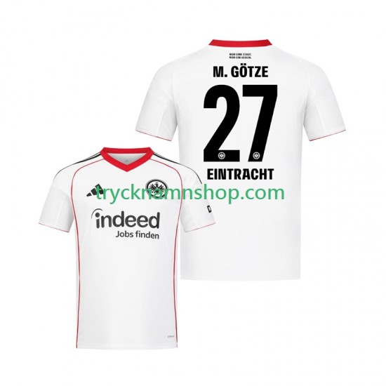 Eintracht Frankfurt Mario Gotze 27 2025-2026 Tröja 2:a Matchställ Män Kortärmad