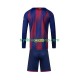 FC Barcelona 2025-2026 Tröja 1:a Matchställ Barn Långärmad