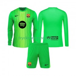 FC Barcelona Målvakt 2025-2026 Tröja 1:a Matchställ Barn Långärmad