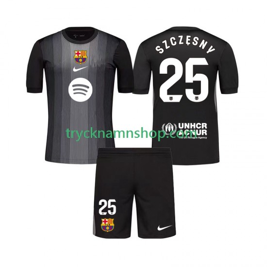 FC Barcelona Målvakt Szczesny 25 2025-2026 Tröja 3:e Matchställ Barn Kortärmad