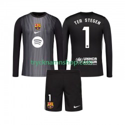 FC Barcelona Målvakt Ter Stegen 1 2025-2026 Tröja 3:e Matchställ Barn Långärmad