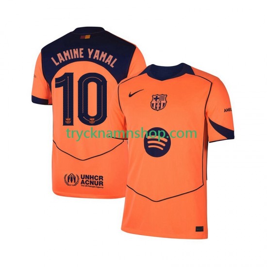 FC Barcelona Lamine Yamal 10 UCL 2025-2026 Tröja 3:e Matchställ Män Kortärmad