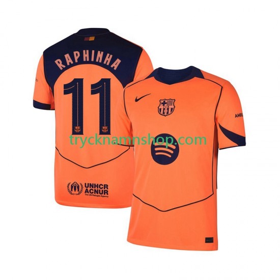 FC Barcelona Raphinha 11 Champions League 2025-2026 Tröja 3:e Matchställ Män Kortärmad