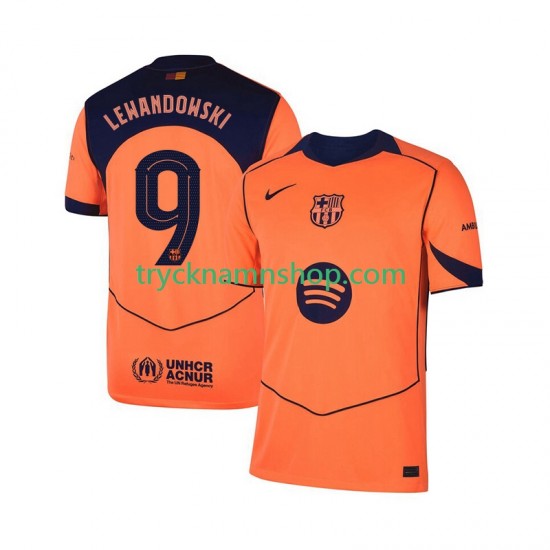 FC Barcelona Robert Lewandowski 9 UCL 2025-2026 Tröja 3:e Matchställ Män Kortärmad