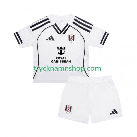 Fulham 2025-2026 Tröja 1:a Matchställ Barn Kortärmad