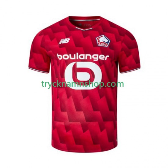 LOSC Lille 2025-2026 Tröja 1:a Matchställ Män Kortärmad