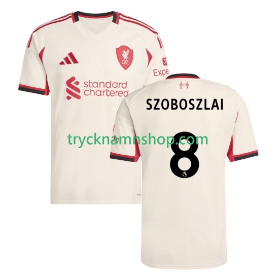 Liverpool Dominik Szoboszlai 8 2025-2026 Tröja 2:a Matchställ Män Kortärmad