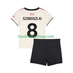 Liverpool Dominik Szoboszlai 8 2025-2026 Tröja 2:a Matchställ Barn Kortärmad