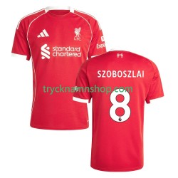 Liverpool Dominik Szoboszlai 8 2025-2026 Tröja 1:a Matchställ Män Kortärmad
