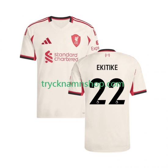 Liverpool Hugo Ekitike 22 2025-2026 Tröja 2:a Matchställ Män Kortärmad