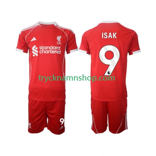 Liverpool ISAK 9 2025-2026 Tröja 1:a Matchställ Barn Kortärmad