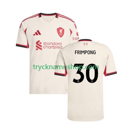 Liverpool Jeremie Frimpong 30 2025-2026 Tröja 2:a Matchställ Män Kortärmad