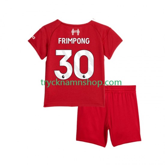 Liverpool Jeremie Frimpong 30 2025-2026 Tröja 1:a Matchställ Barn Kortärmad