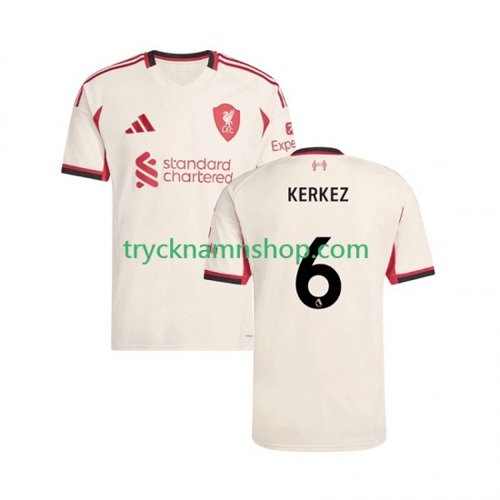 Liverpool Milos Kerkez 6 2025-2026 Tröja 2:a Matchställ Män Kortärmad
