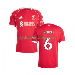 Liverpool Milos Kerkez 6 2025-2026 Tröja 1:a Matchställ Män Kortärmad