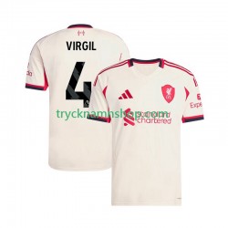 Liverpool Virgil van Dijk 4 2025-2026 Tröja 2:a Matchställ Män Kortärmad