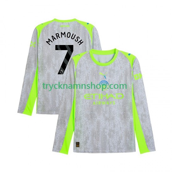 Manchester City Omar Marmoush 7 2025-2026 Tröja 3:e Matchställ Män Långärmad