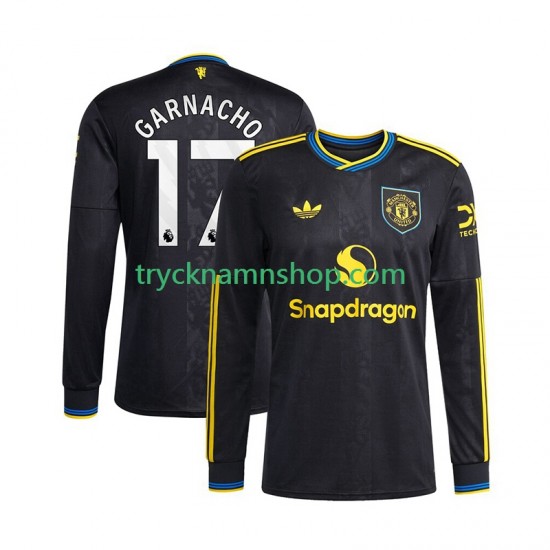 Manchester United Alejandro Garnacho 17 2025-2026 Tröja 3:e Matchställ Män Långärmad