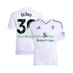 Manchester United Benjamin Sesko 30 2025-2026 Tröja 2:a Matchställ Män Kortärmad
