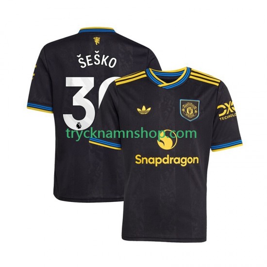 Manchester United Benjamin Sesko 30 2025-2026 Tröja 3:e Matchställ Män Kortärmad