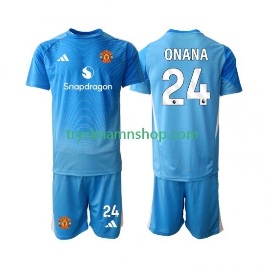 Manchester United Målvakt Andre Onana 24 2025-2026 Tröja 1:a Matchställ Barn Kortärmad