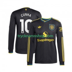 Manchester United Matheus Cunha 10 2025-2026 Tröja 3:e Matchställ Män Långärmad
