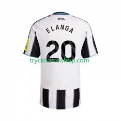 Newcastle United Elanga 20 2025-2026 Tröja 1:a Matchställ Män Kortärmad