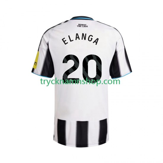 Newcastle United Elanga 20 2025-2026 Tröja 1:a Matchställ Män Kortärmad