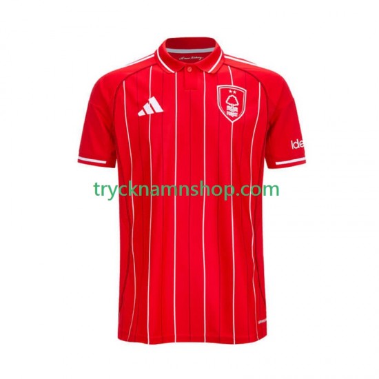 Nottingham Forest 2025-2026 Tröja 1:a Matchställ Män Kortärmad