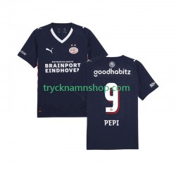 PSV Eindhoven Ricardo Pepi 9 2025-2026 Tröja 2:a Matchställ Män Kortärmad