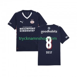 PSV Eindhoven Sergino Dest 8 2025-2026 Tröja 2:a Matchställ Män Kortärmad