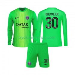Paris Saint-Germain Målvakt Lucas Chevalier 30 2025-2026 Tröja 2:a Matchställ Barn Långärmad