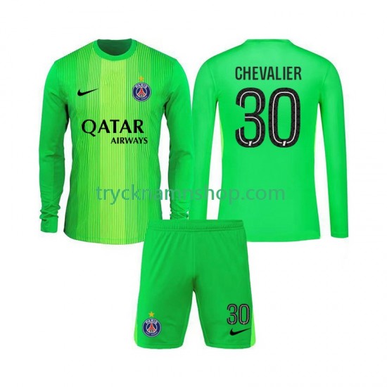 Paris Saint-Germain Målvakt Lucas Chevalier 30 2025-2026 Tröja 2:a Matchställ Barn Långärmad