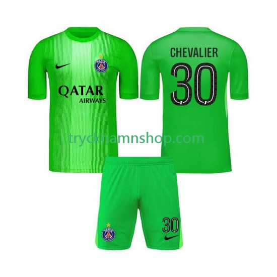 Paris Saint-Germain Målvakt Lucas Chevalier 30 2025-2026 Tröja 2:a Matchställ Barn Kortärmad
