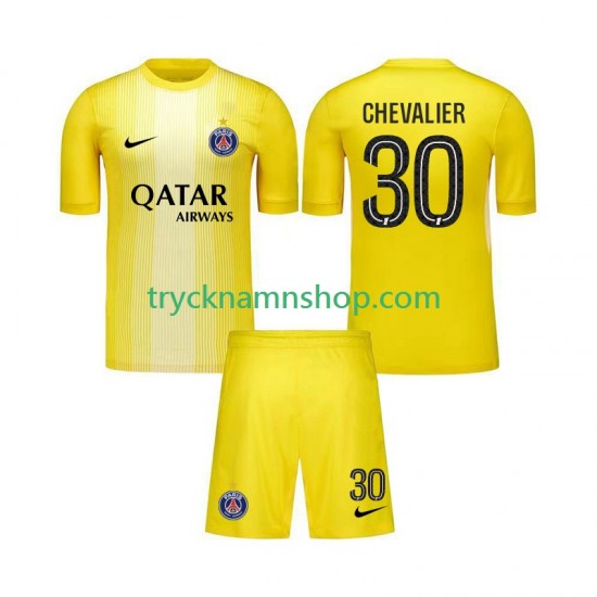 Paris Saint-Germain Målvakt Lucas Chevalier 30 2025-2026 Tröja 3:e Matchställ Barn Kortärmad