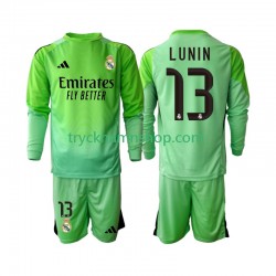 Real Madrid Målvakt Andriy Lunin 13 2025-2026 Tröja 2:a Matchställ Barn Långärmad