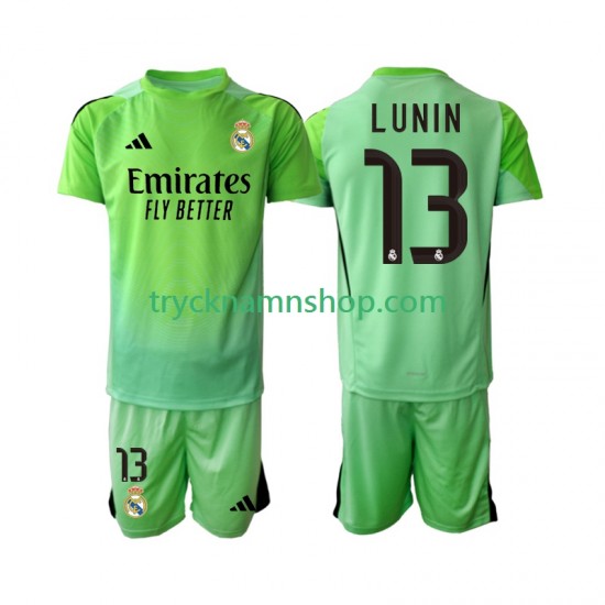Real Madrid Målvakt Andriy Lunin 13 2025-2026 Tröja 2:a Matchställ Barn Kortärmad